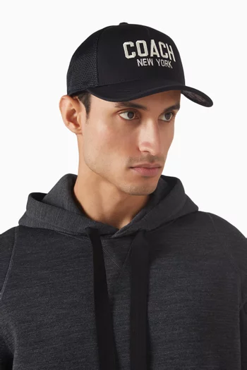 New York Trucker Hat in Cotton