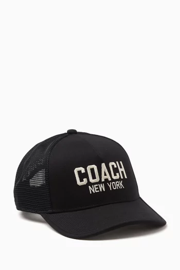 New York Trucker Hat in Cotton