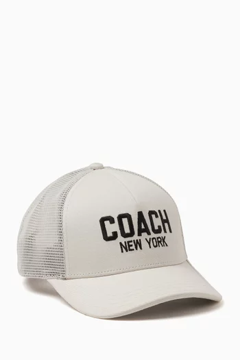 New York Trucker Hat in Cotton
