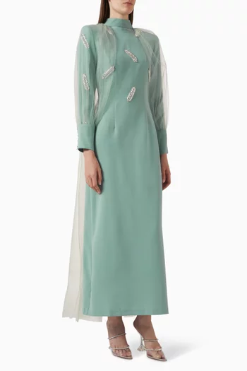 Vanessa Embellished Maxi Dress