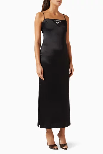 Logo Maxi Dress