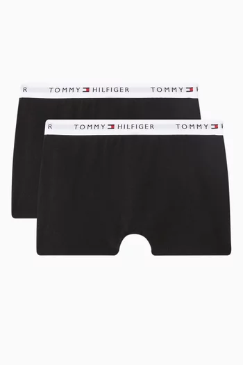 Signature Logo Waistband Boxer Briefs, Pack of 2