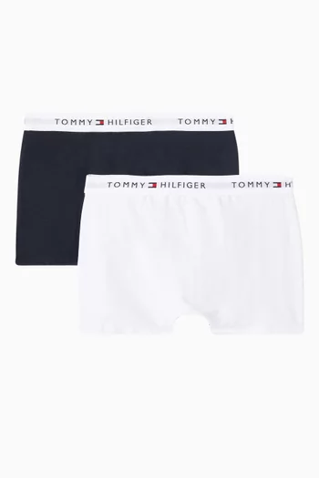 Signature Logo Waistband Boxer Briefs, Pack of 2
