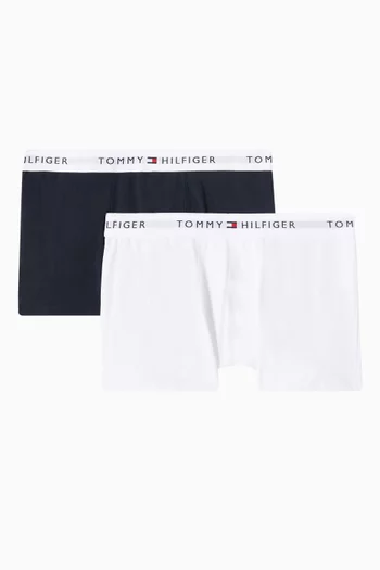 Signature Logo Waistband Boxer Briefs, Pack of 2