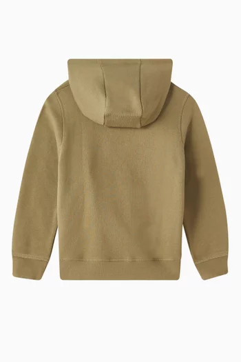 Logo Hoodie in Cotton