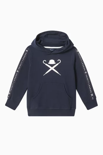 Logo-print Hoodie in Sustainable Cotton