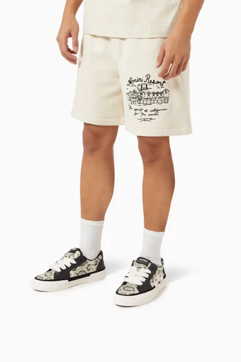 Sunset Skate Sneakers in Leather