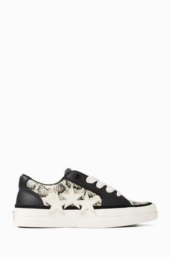 Sunset Skate Sneakers in Leather