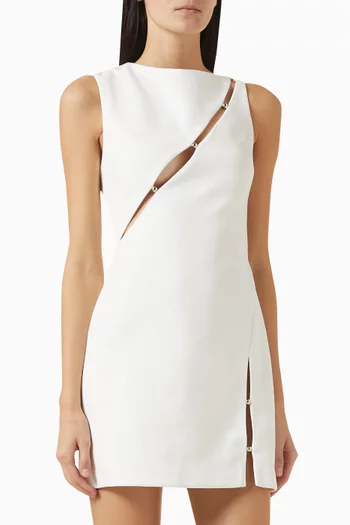 Josie Cut-out Mini Dress in Jersey