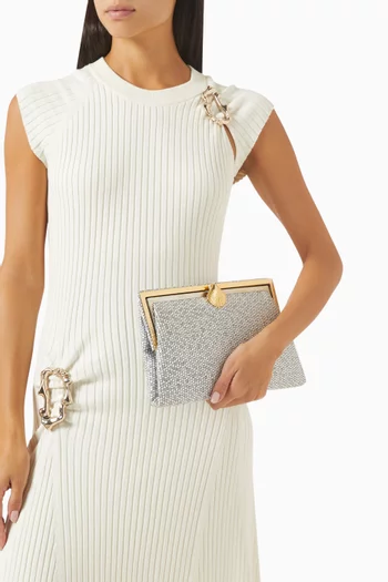 Grace Honeycomb Clutch