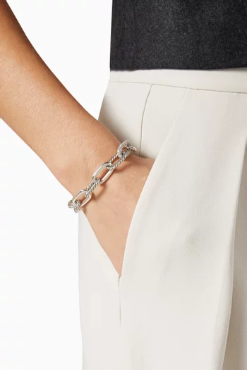 DY Madison® Diamond Chain Bracelet in Sterling Silver