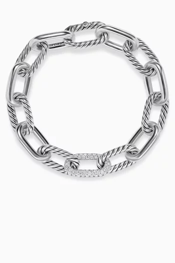 DY Madison® Diamond Chain Bracelet in Sterling Silver
