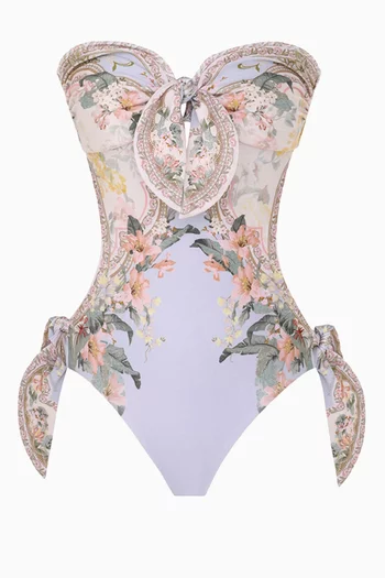 Wylie One-piece Swimsuit in Stretch Nylon