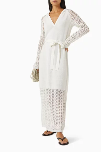 Wylie Hooded Dress in Lace