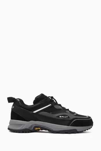 Freyne-T Sneakers in Nylon & Leather