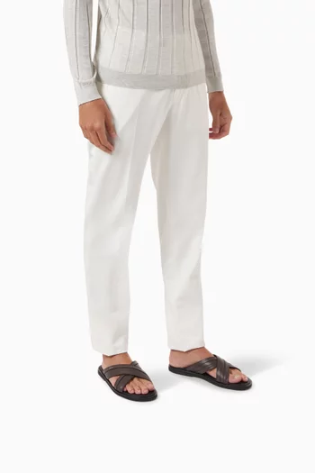 Glide Sandals in Leather