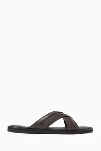 Glide Sandals in Leather