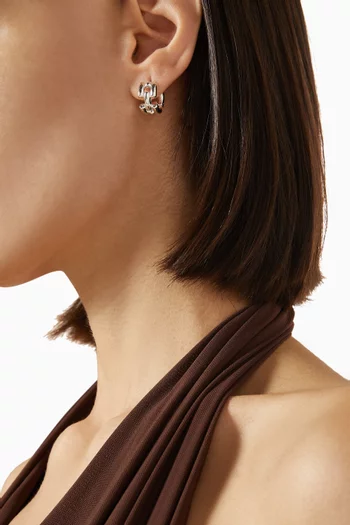 The Johanna Earrings in Sterling Silver