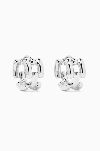 The Johanna Earrings in Sterling Silver