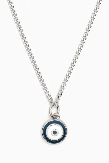 Ojos Pendant Necklace in Sterling Silver