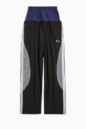 Double-waist Track Pants