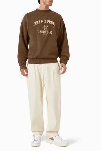 Gardening Club Crewneck Sweatshirt in Cotton