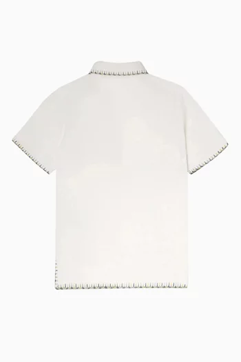 Tallow Dress in Towelling Cotton-blend