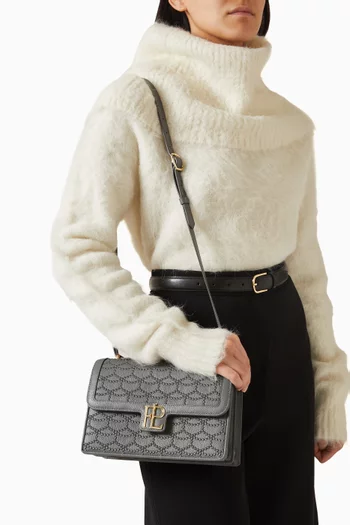 Ladies First 24 Shoulder Bag in Armure Leather