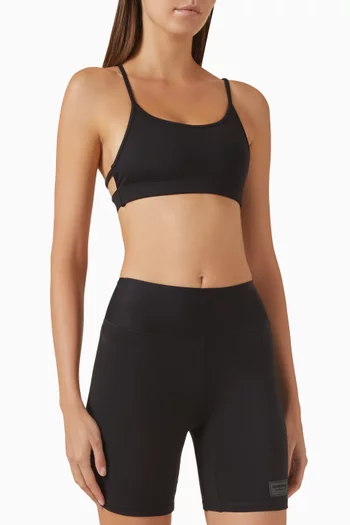 Strappy Sports Bra in Recycled Softskin100©