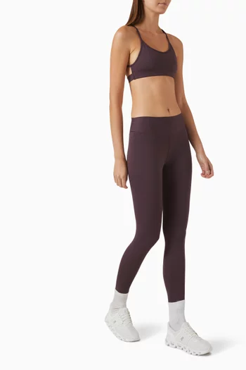 Strappy Sports Bra in Recycled Softskin100©