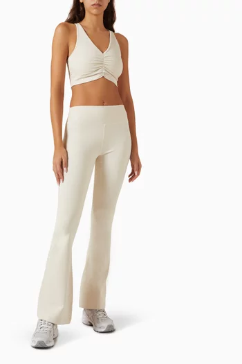 Gathered V Front Vest Top in Softskin