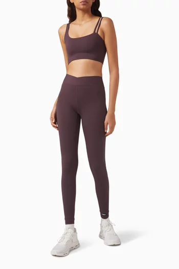 Asymmetrical Sports Bra in Soft-nylon