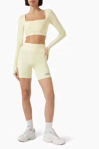 6.5" Biker Shorts in Recycled in Softskin100©