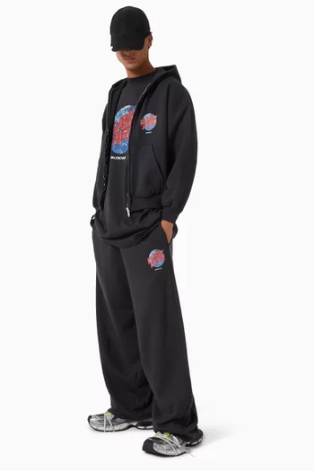 Planet Earth Baggy Sweatpants in Archetype-fleece