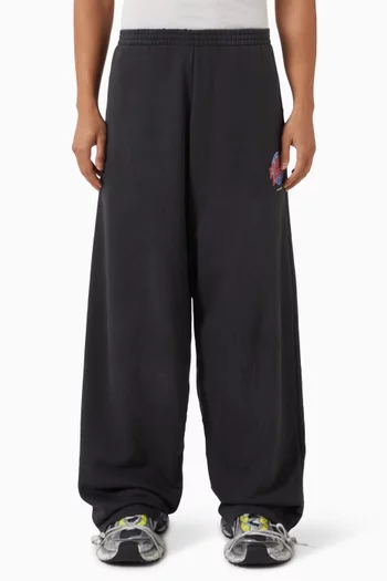 Planet Earth Baggy Sweatpants in Archetype-fleece