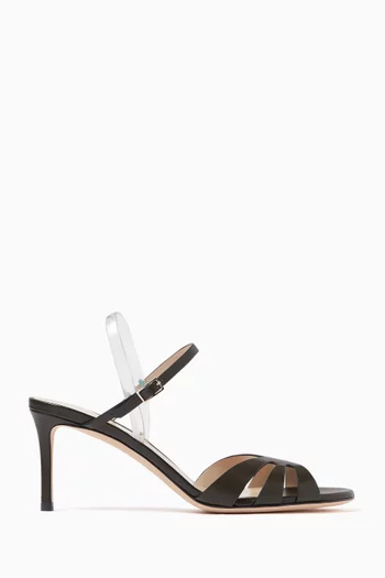 Open-toe Sandals in Calf Leather