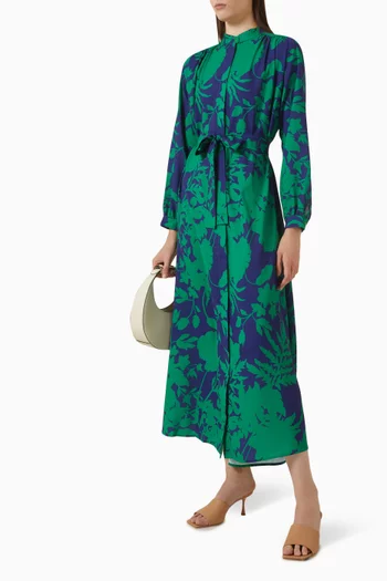 Printed Summer Maxi Dress