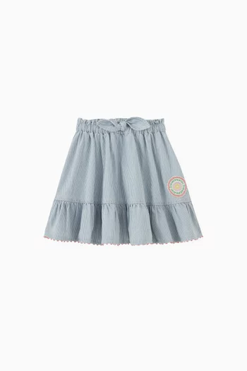 Wylie Denim Skirt in Cotton