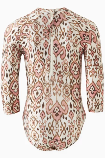Wylie Long Sleeve One-piece Swimsuit