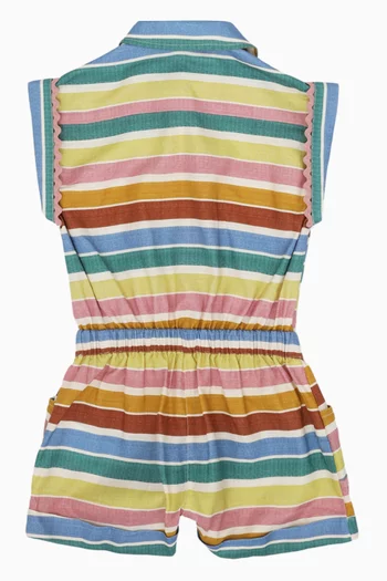 Everley Pocket Playsuit in Cotton