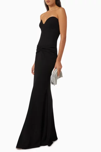 Alya Maxi Dress in Viscose