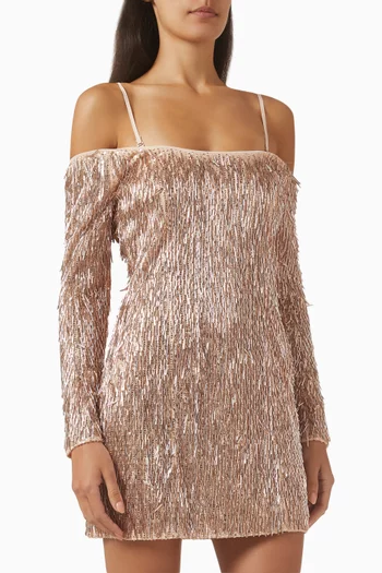 Rosita Embellished Mini Dress