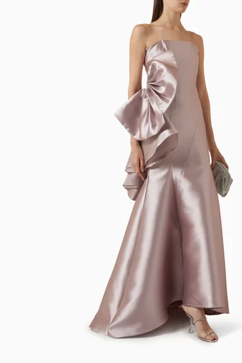 Oversized Bow Gown