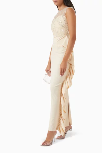 Embellished Maxi Dress