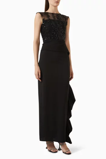 Embellished Maxi Dress