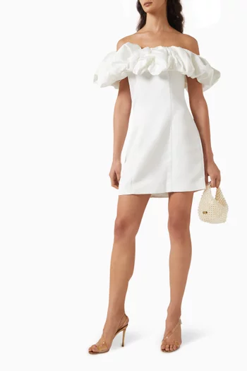 Amelie Ruffled Mini Dress