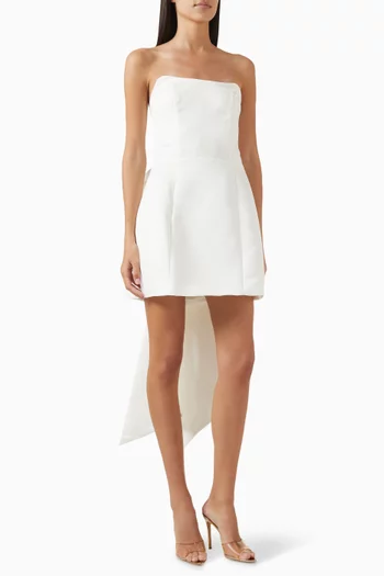 Rose Cocktail Dress in Crepe