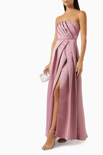 Rose Gown in Satin