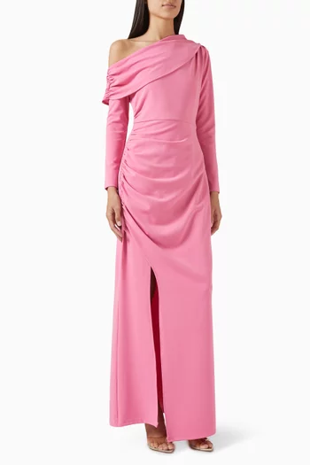 Jamie One-shoulder Gown