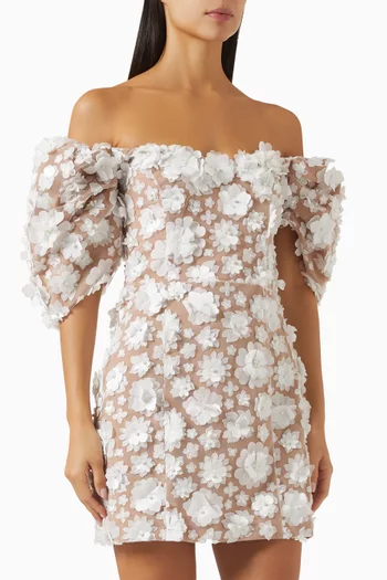 Bluebell Off-shoulder Mini Dress